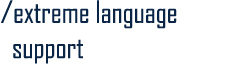 /Extreme language support