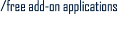 /Free add-on applications