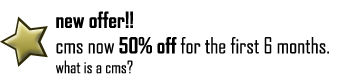 Our New CMS Offer!
