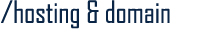 Hosting & Domain